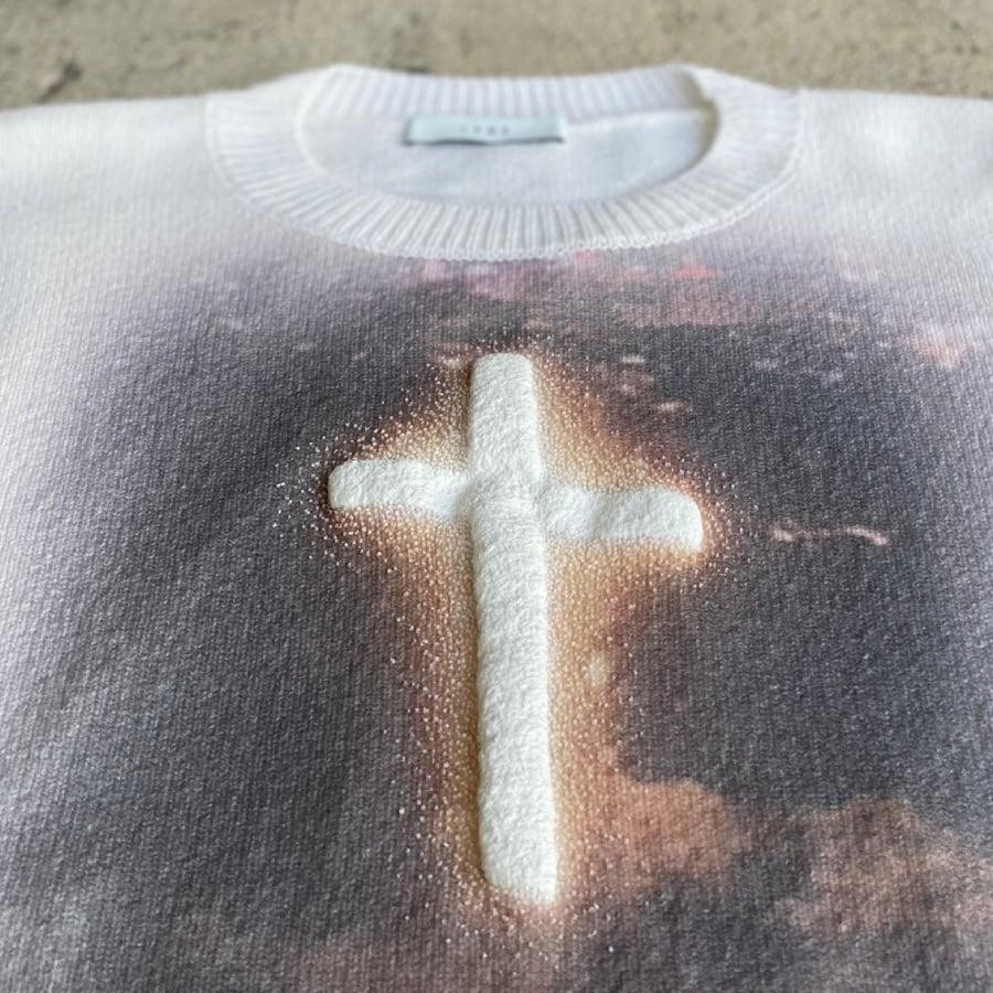 1989 / ON GOD WOOL SWEATSHIRT / OFF WHITE OFF WHITE L