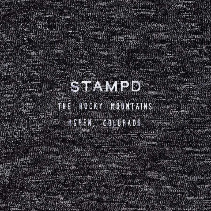 STAMPD / Rocky Mountain Stacked Logo Perfect Tee / GREY GREY L
