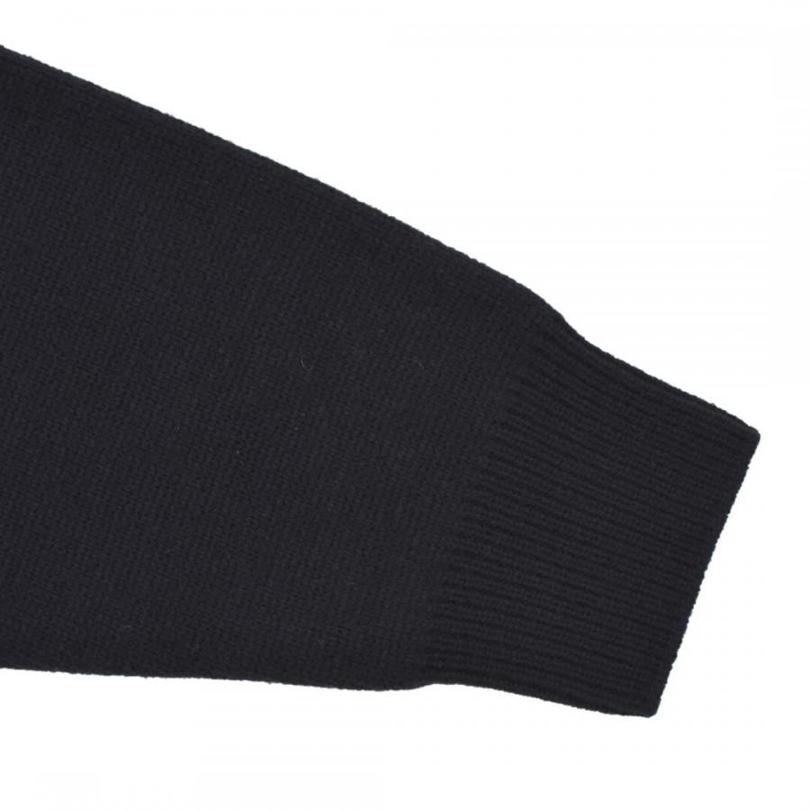 【WE11DONE】 BLACK LOGO JQD SWEATER (BLACK) BLACK L