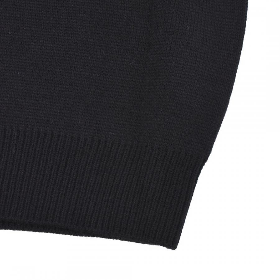 【WE11DONE】 BLACK LOGO JQD SWEATER (BLACK) BLACK L