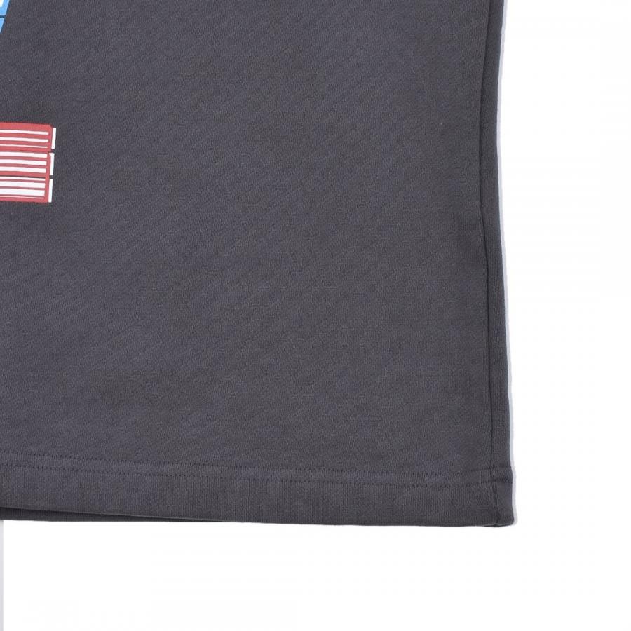 【WE11DONE】 CHARCOAL FRONT LOGO SWEATSHIRT WHITE L