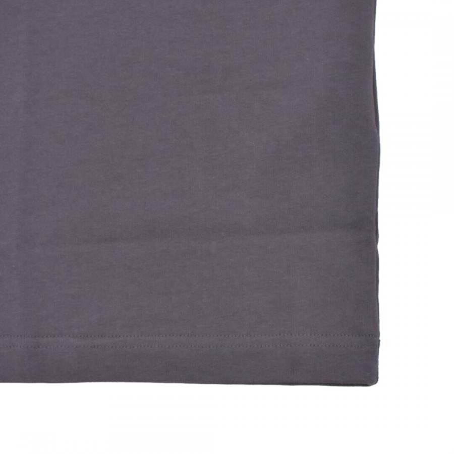 【WE11DONE】 CHARCOAL OUTLINE LOGO LONG-SLEEVED T-SHIRT (CHARCOAL) CHARCOAL L