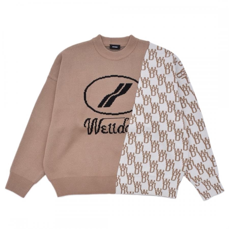 【WE11DONE】GRAPHIC LOGO SWEATER