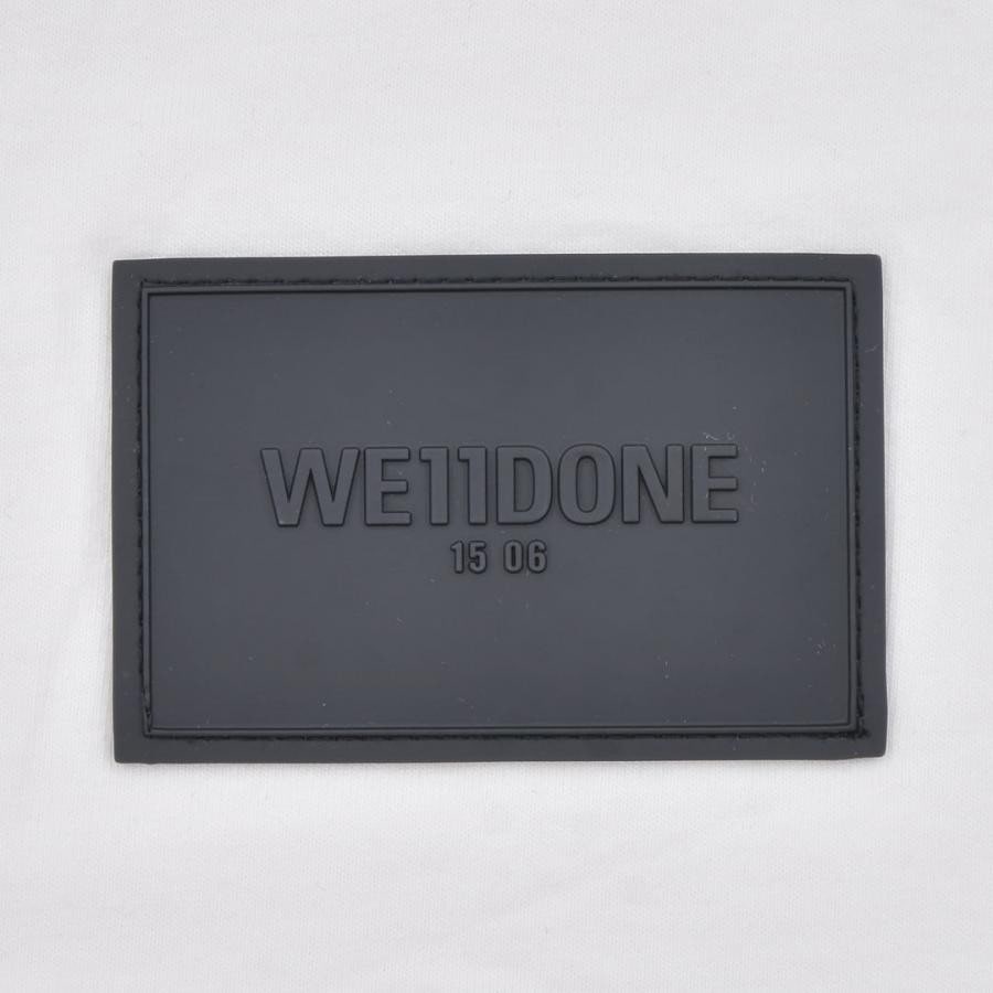 【WE11DONE】LOGO LONG-SLEEVED T-SHIRT BLACK S