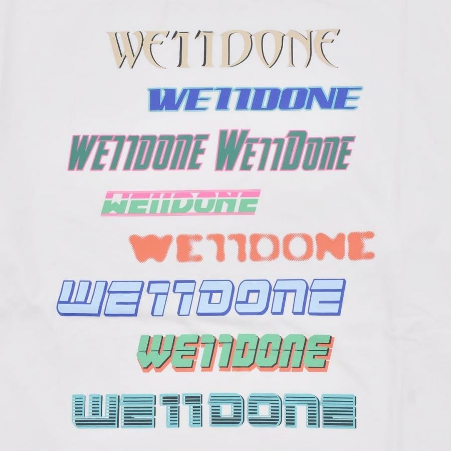 【WE11DONE】LOGO LONG-SLEEVED T-SHIRT BLACK L