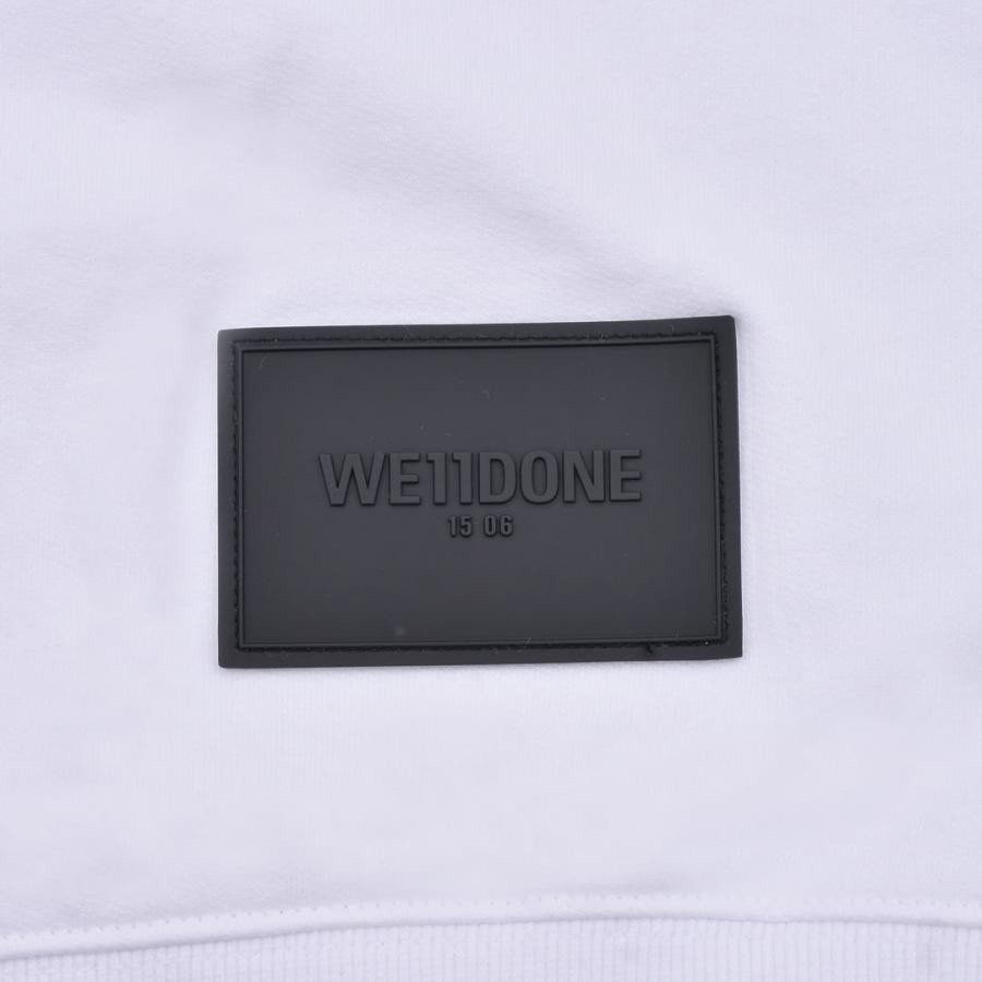 【WE11DONE】BASIC LOGO FITTED SWEATSHIRT WHITE XL