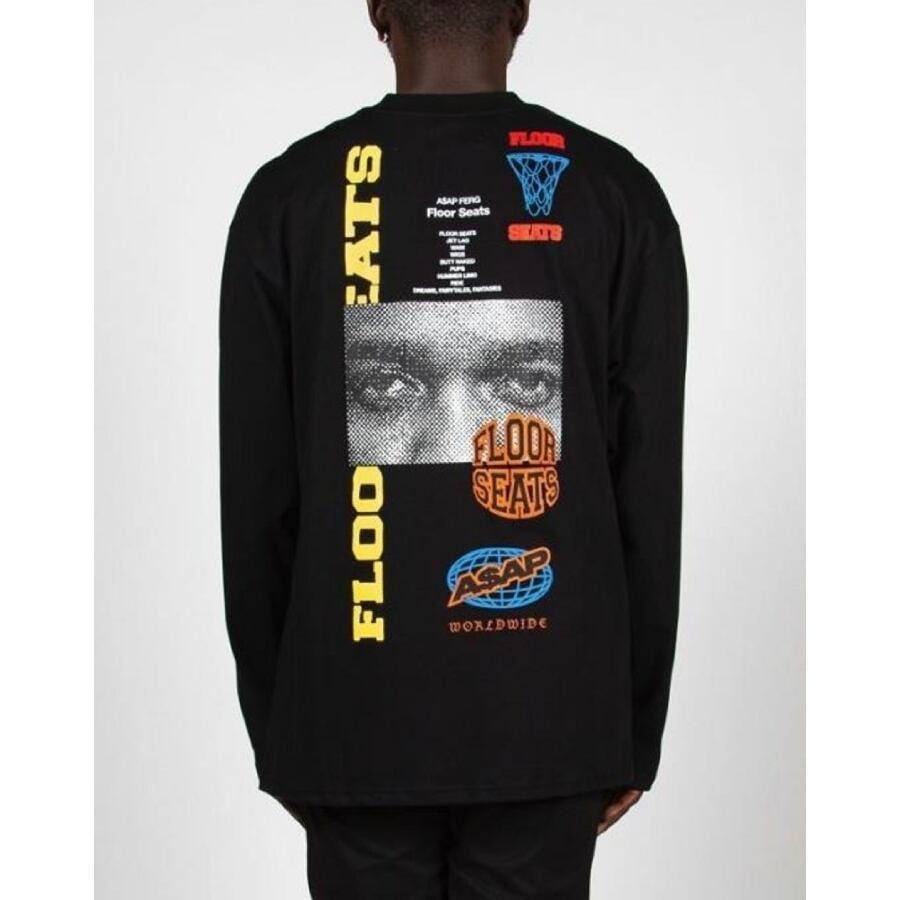 PLATFORMX ASAP FERG FS COLLAGE1 BLACK BLACK XL