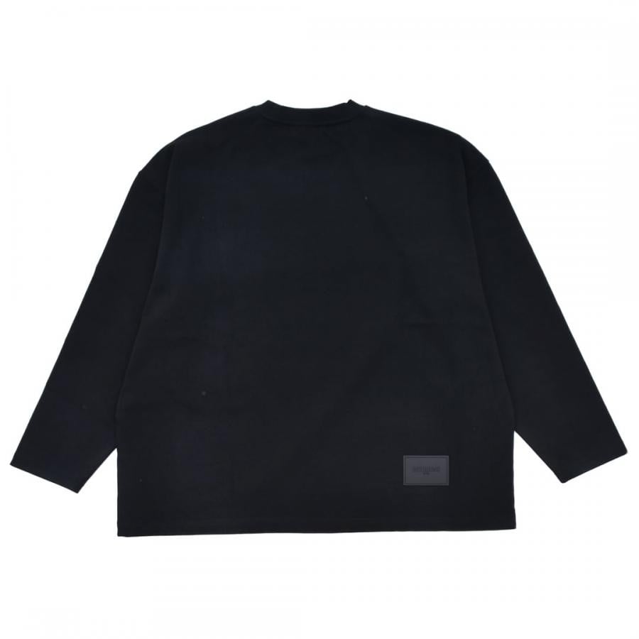 【WE11DONE】WHITE ARROW SD LOGO WASHED LONG-SLEEVED T-SHIRT WHITE L