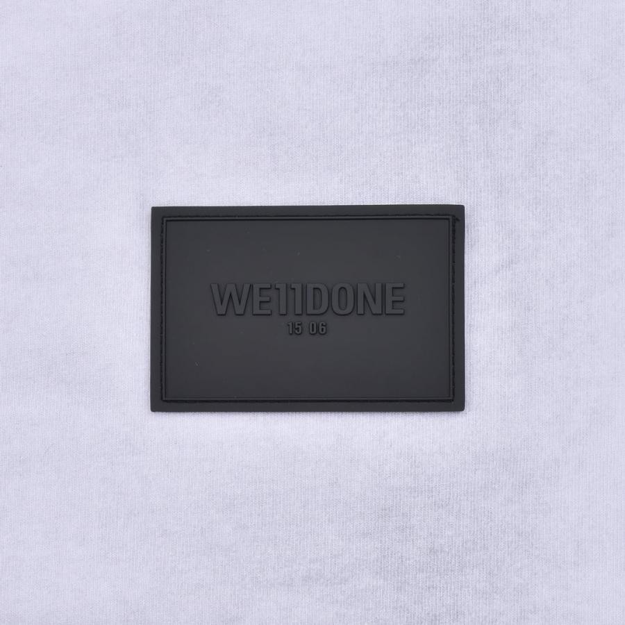 【WE11DONE】WHITE ARROW SD LOGO WASHED LONG-SLEEVED T-SHIRT WHITE L