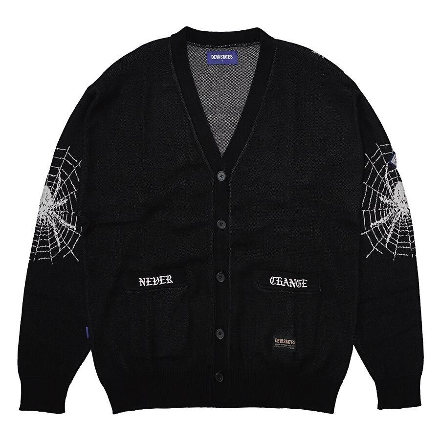 DEVA STATES / Knitwear-WEB- / BLACK BLACK XXL