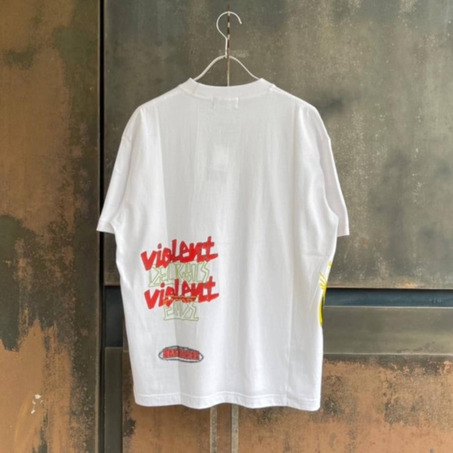 DEVA STATES / Tshirt - VIOLENCE- White / WHITE WHITE M