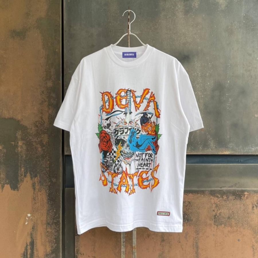 DEVA STATES / Tshirt - FAINT - White / WHITE WHITE L
