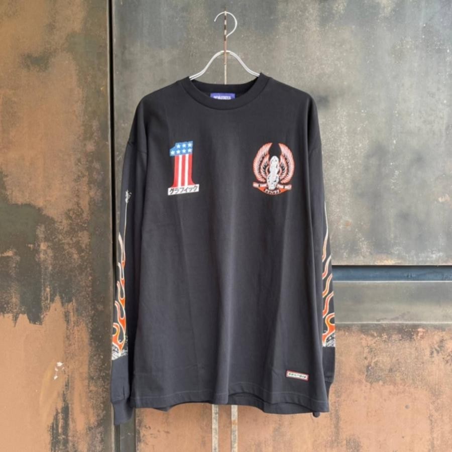 DEVA STATES / LS Tshirt - CREATION - Black / BLACK BLACK L