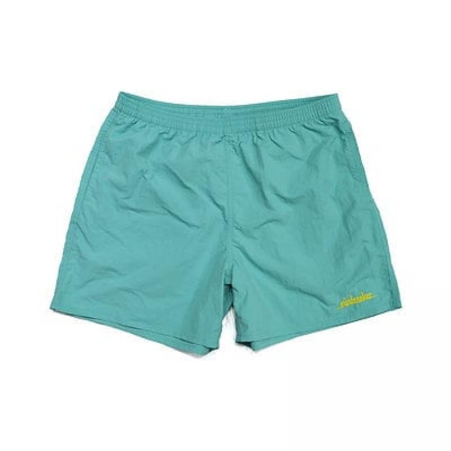 【mind seeker】FIRST LOGO NYLON SHORTS（GREEN） GREEN S