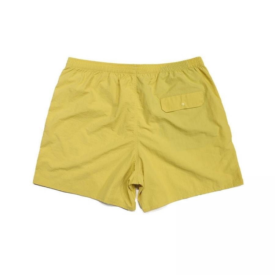 【mind seeker】FIRST LOGO NYLON SHORTS（YELLOW） YELLOW M