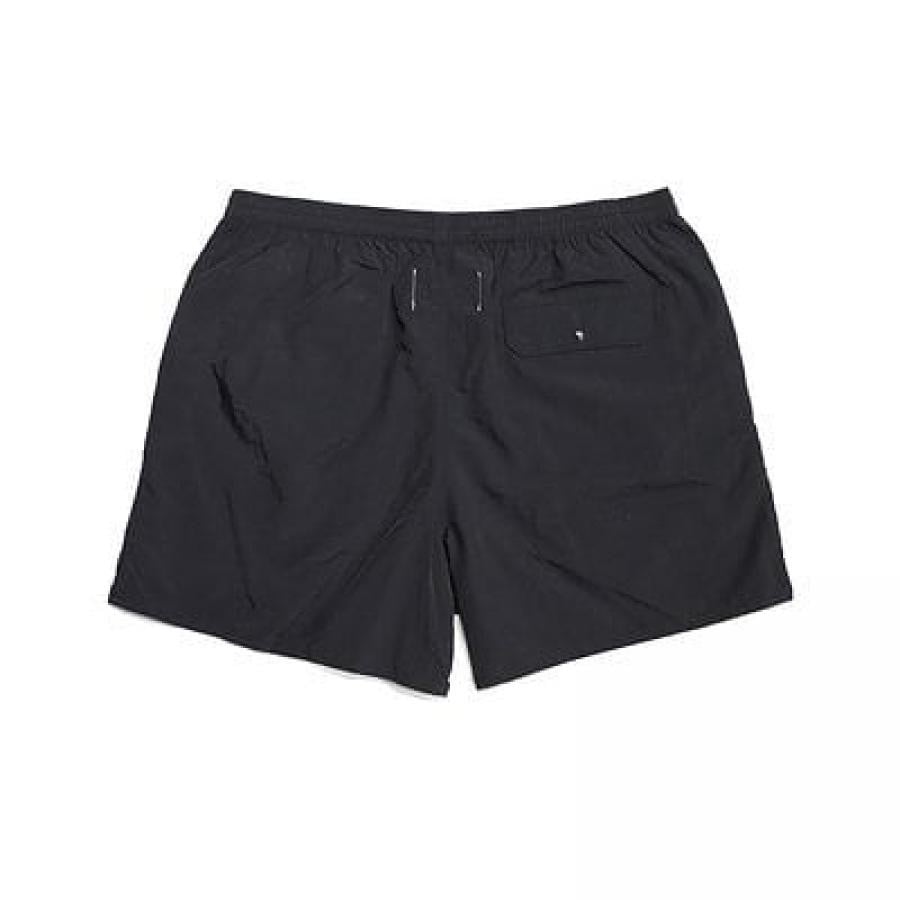 【mind seeker】FIRST LOGO NYLON SHORTS（BLACK） BLACK M