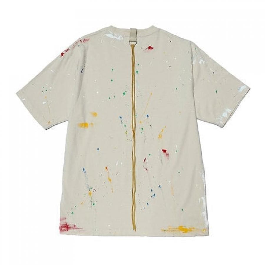 【mind seeker】HAND PAINT LOGO TEE（NATURAL） NATURAL L