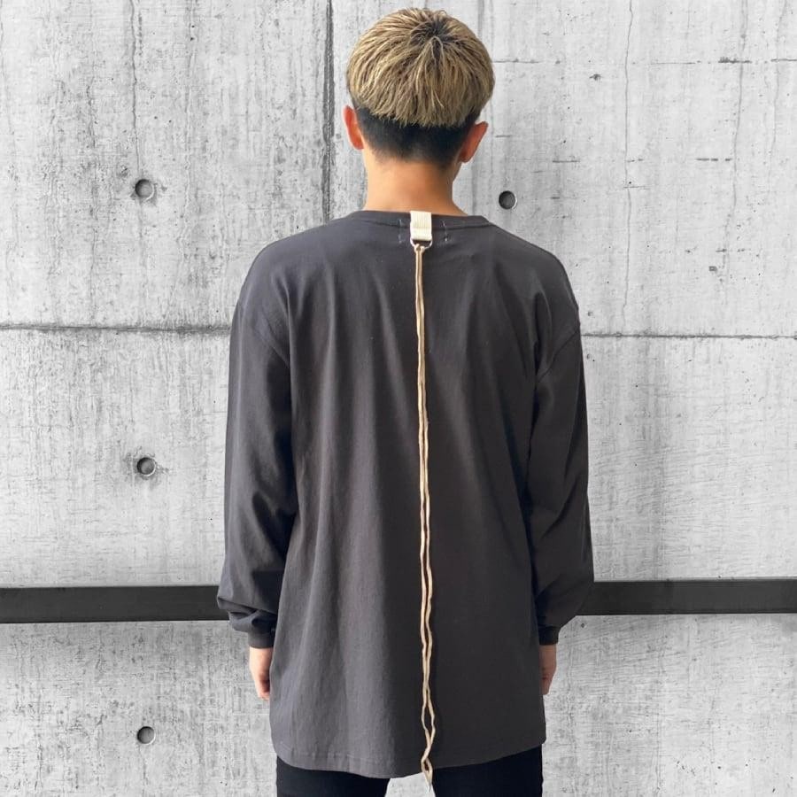 【mind seeker】METAL GRAPHIC L/S TEE（BLACK） BLACK L