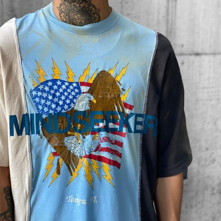 【mind seeker】Vintageb Remake TEE（MULTI） MULTI F