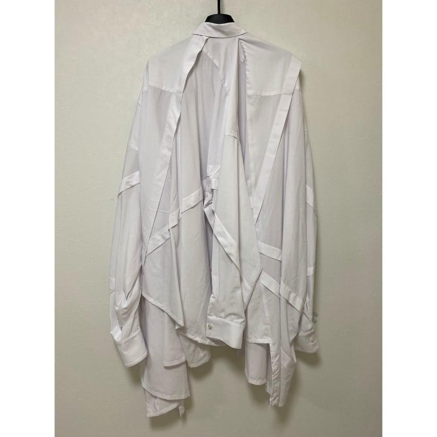 KIDILL / Chaos Oversize Shirts - Plain / WHITE(F WHITE)｜ AYIN