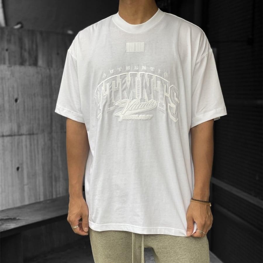 【VTMNTS】VTMNTS COLLEGE T-SHIRT BLACK XXL
