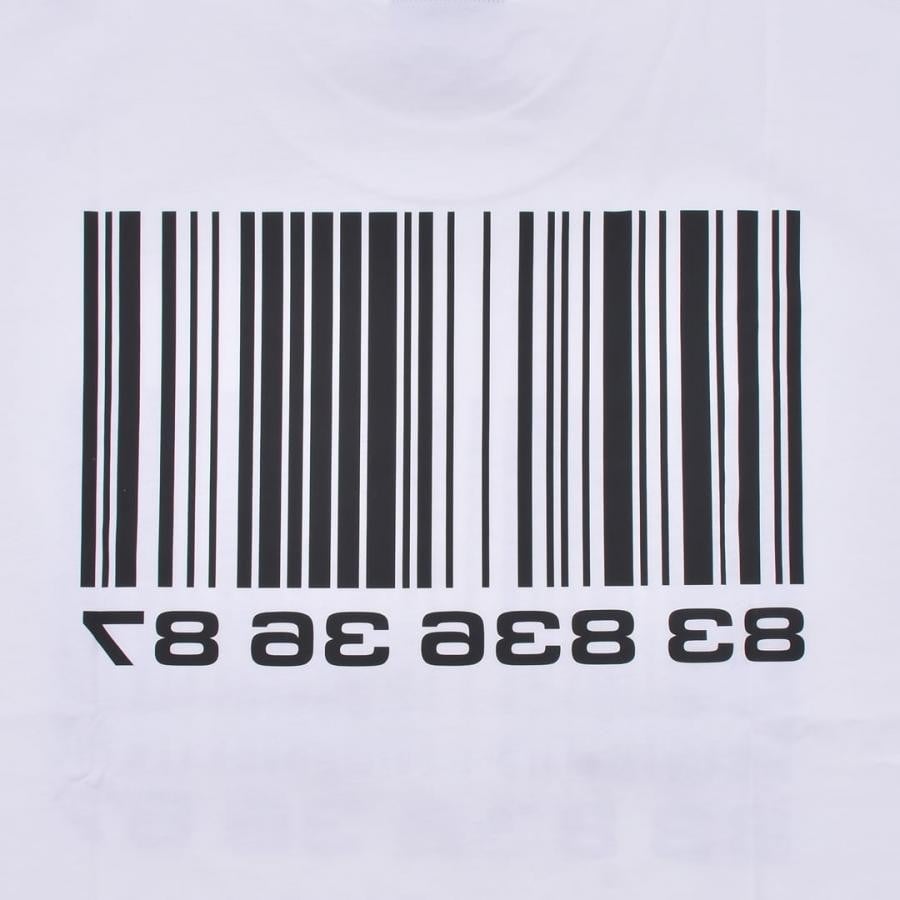 VTMNTS】BIG BARCODE T-SHIRT(L WHITE)｜ AYIN｜心斎橋PARCO | ONLINE