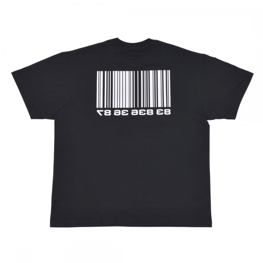 【VTMNTS】BIG BARCODE T-SHIRT WHITE XL