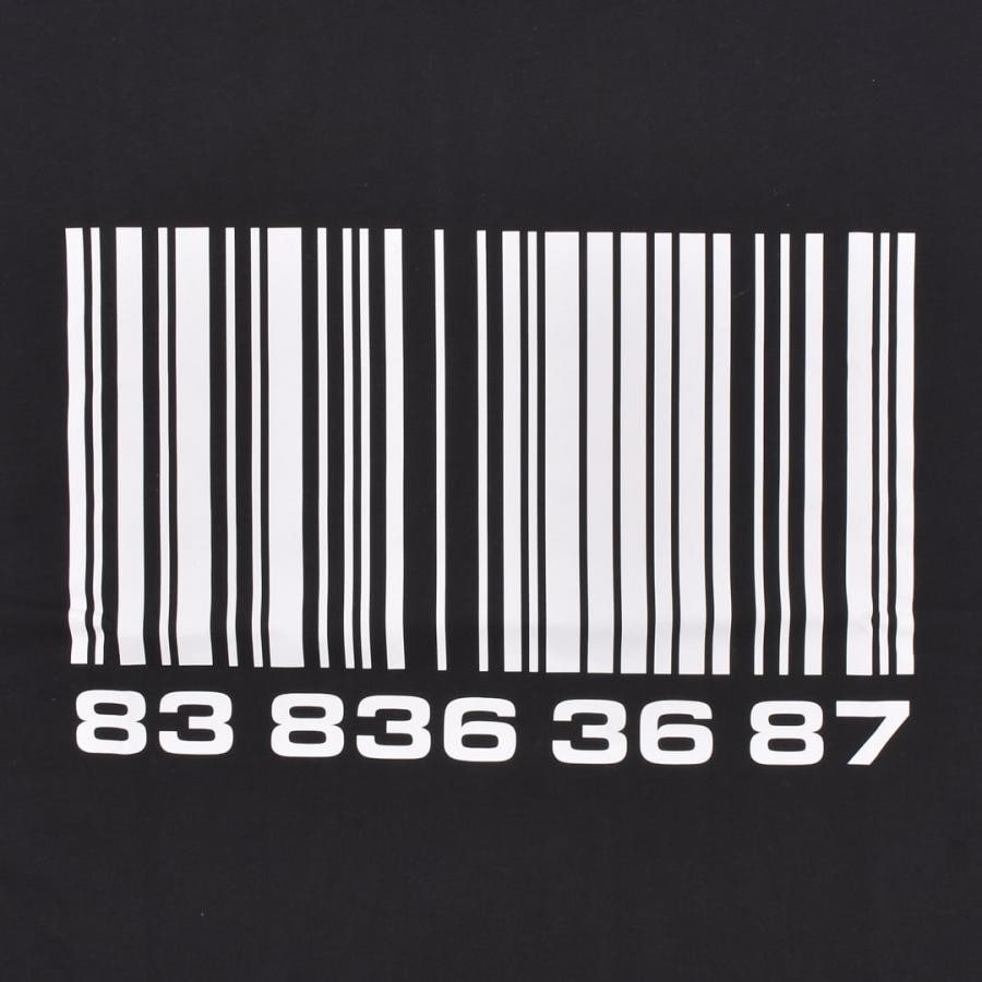 【VTMNTS】BIG BARCODE T-SHIRT WHITE XXL