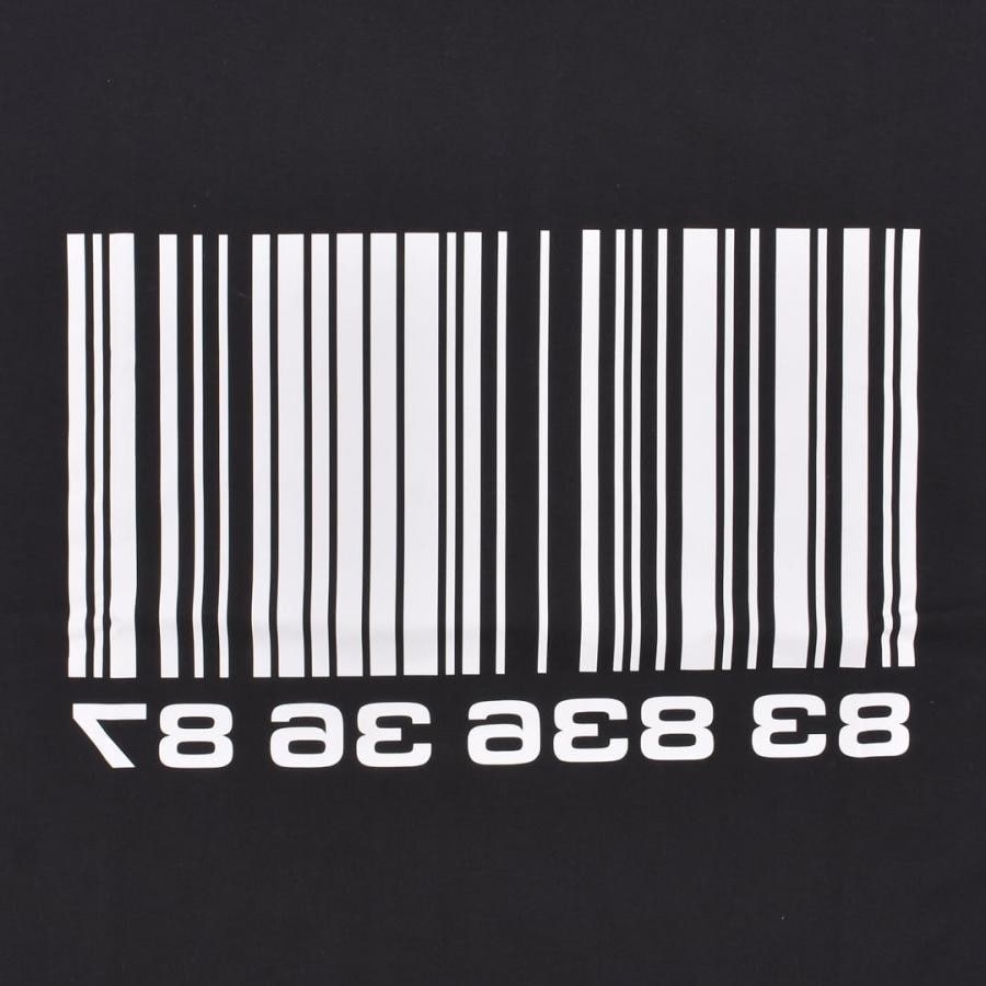 【VTMNTS】BIG BARCODE T-SHIRT WHITE XXL