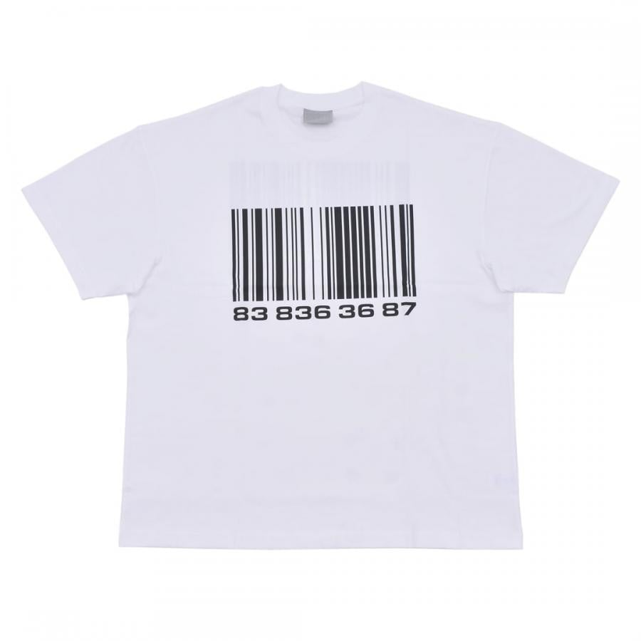 【VTMNTS】BIG BARCODE T-SHIRT YELLOW L