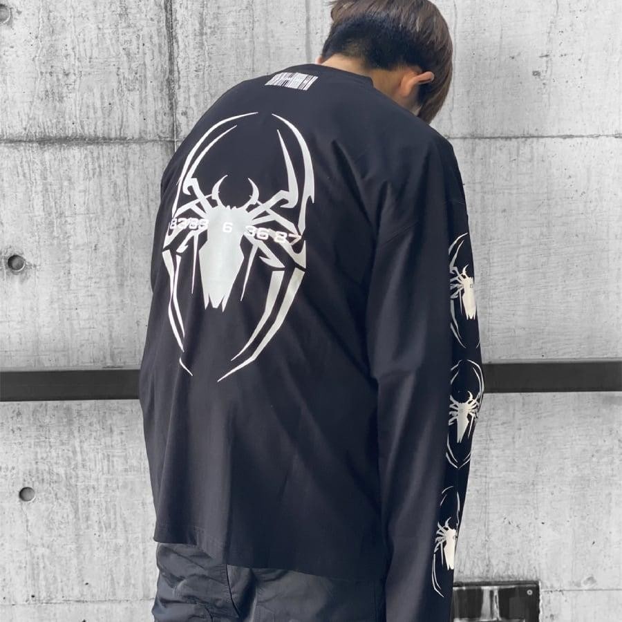 【VTMNTS】SPIDER LONGSLEEVE BLACK XL