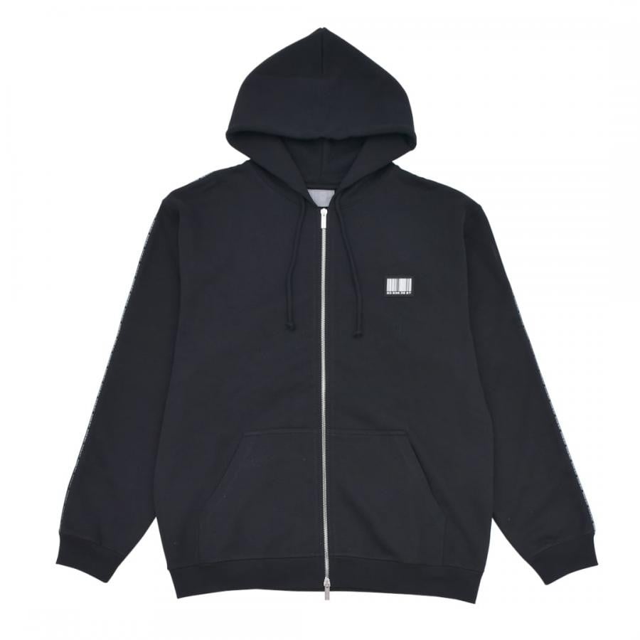 【VTMNTS】NUMBER ZIP-UP HOODIE GREY M