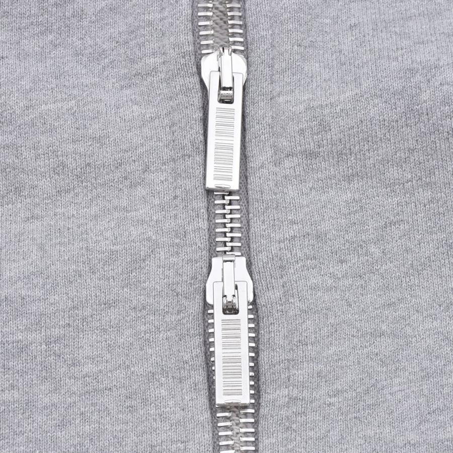 【VTMNTS】NUMBER ZIP-UP HOODIE GREY M