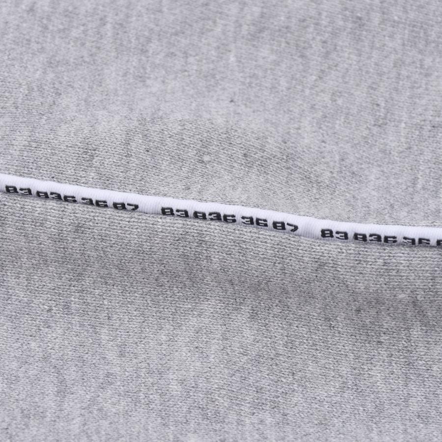 【VTMNTS】NUMBER ZIP-UP HOODIE GREY M