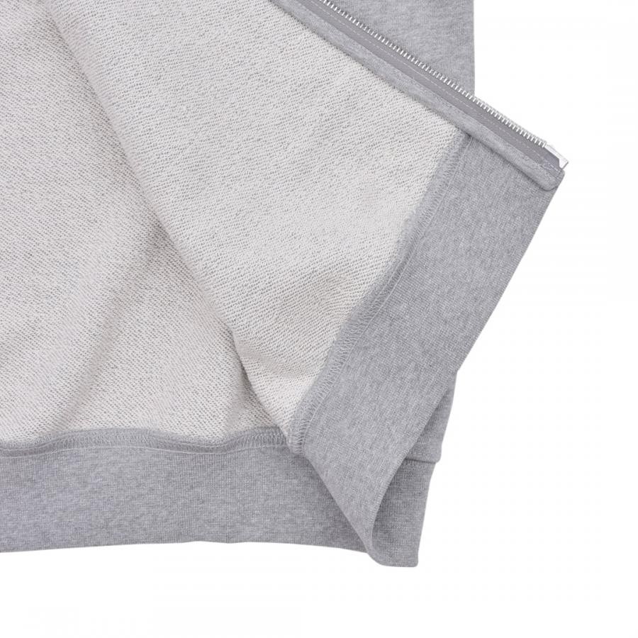 【VTMNTS】NUMBER ZIP-UP HOODIE GREY L