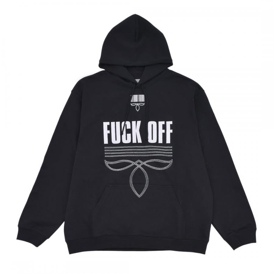 VTMNTS】FUCK OFF FULLY EMBROIDERED HOODIE(XL RED)｜ AYIN｜心斎橋 