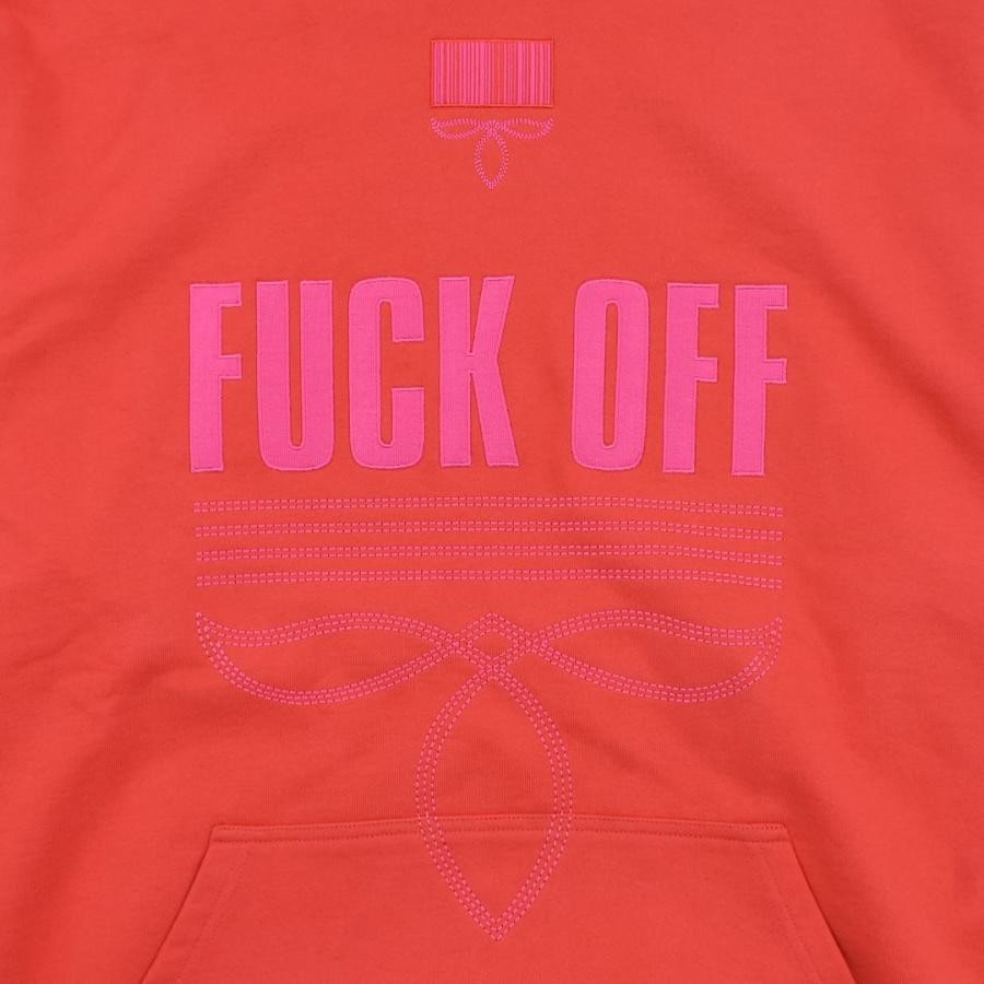 【VTMNTS】FUCK OFF FULLY EMBROIDERED HOODIE BLACK XXL