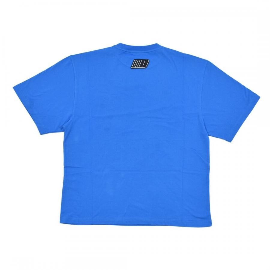 WE11DONE/BLUE WE11DONE HEART T-SHIRT/BLUE BLUE M