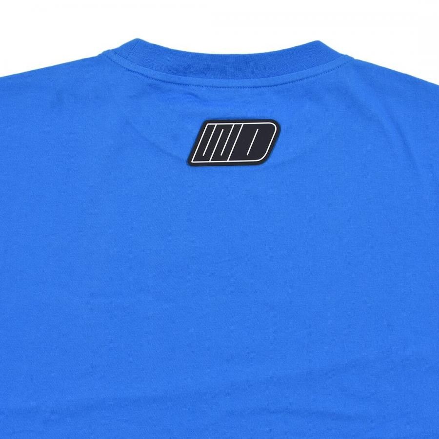WE11DONE/BLUE WE11DONE HEART T-SHIRT/BLUE BLUE M