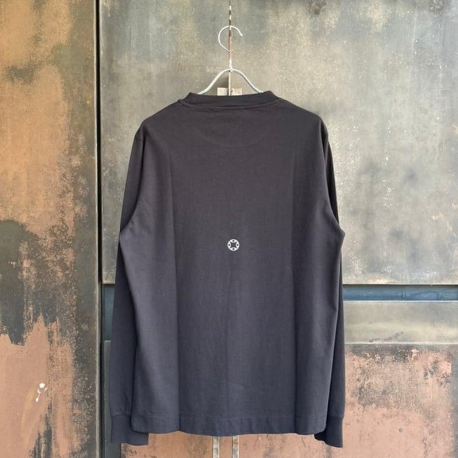 ALYX/1017ALYX9SM LOGO L/S TEE/BLACK BLACK XL