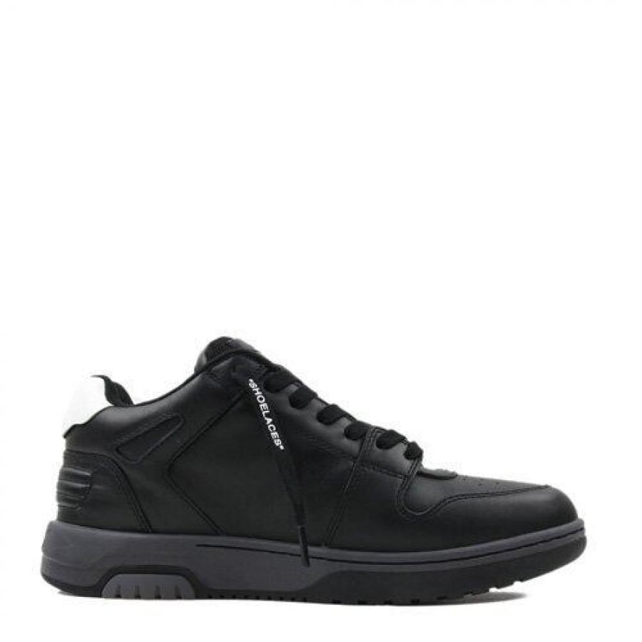 Off-White OUT OF OFFICE CALF LEATHER BLACK/WHITE 42