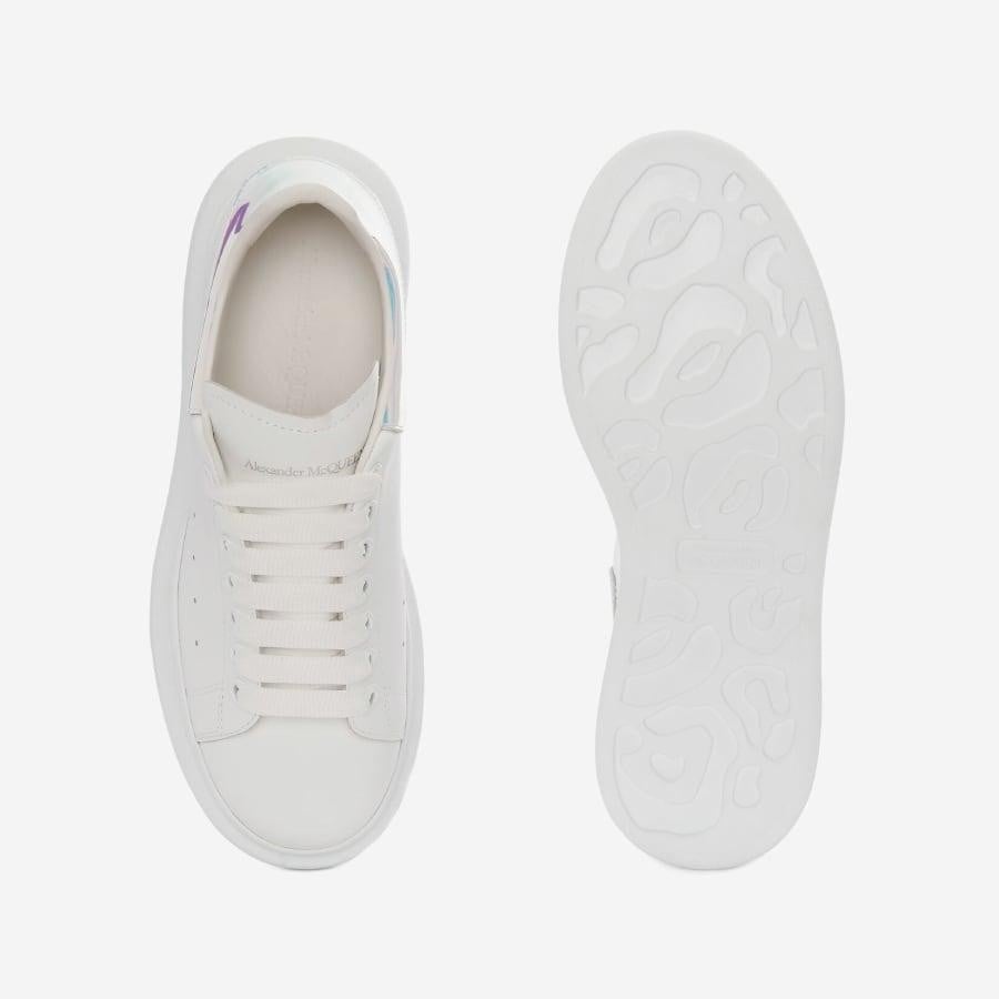 ALEXANDER MCQUEEN / Oversized Sneaker / WHITE/PINK WHITE/PINK 42