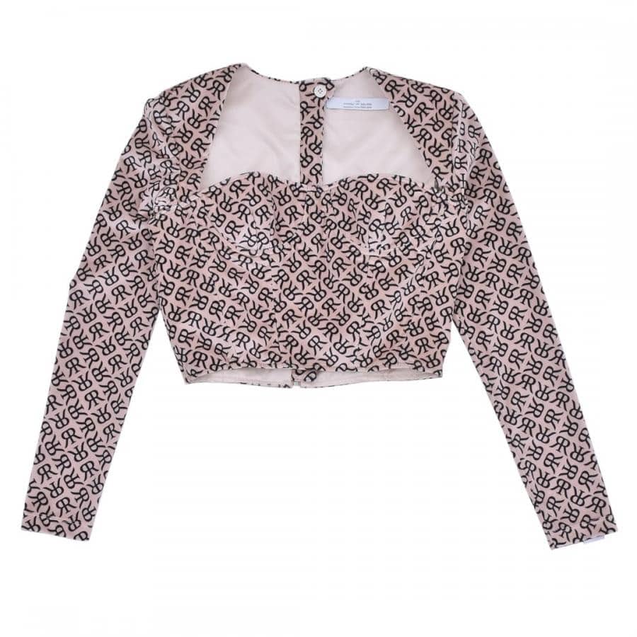 Rokh / CORSET WITH SLEEVE BLACK 34