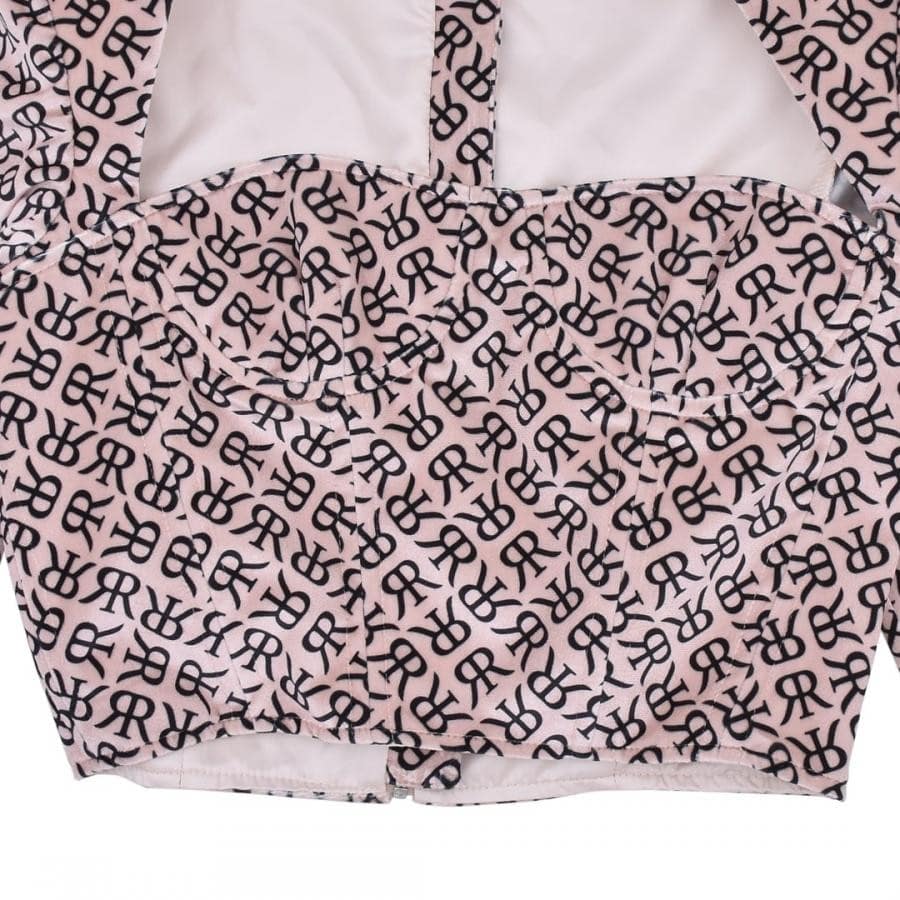 Rokh / CORSET WITH SLEEVE BLACK 34