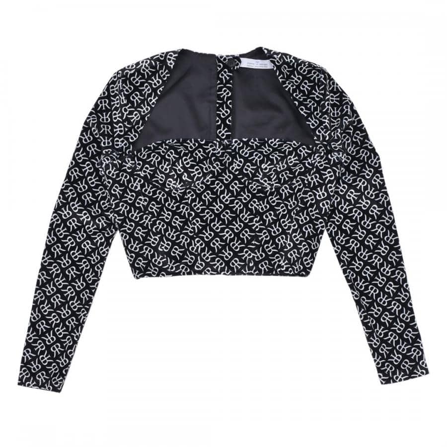 Rokh / CORSET WITH SLEEVE BLACK 34