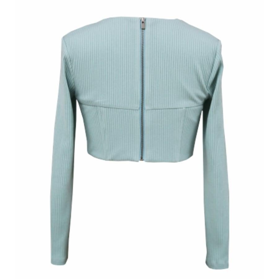 Rokh / LONG SLEEVE BUSTIERE CORSET / BLUE BLUE 36