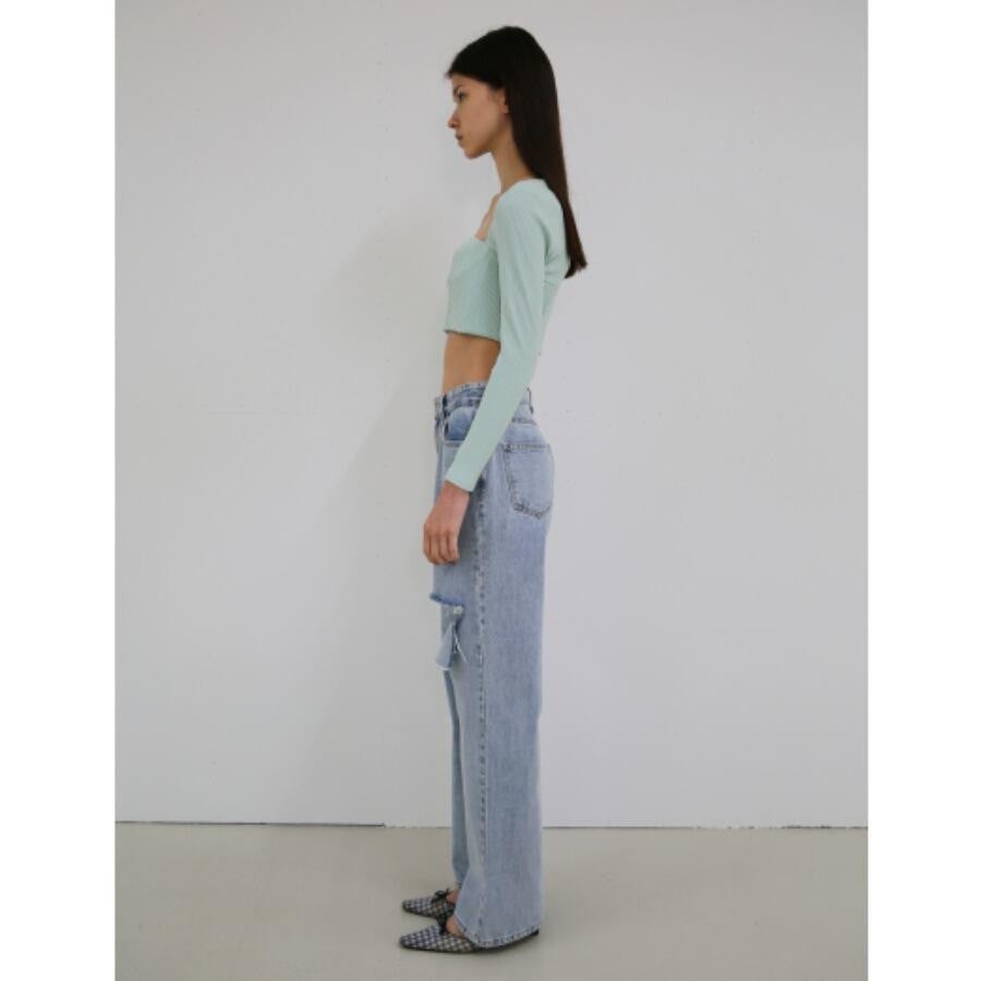 Rokh / LONG SLEEVE BUSTIERE CORSET / BLUE BLUE 36