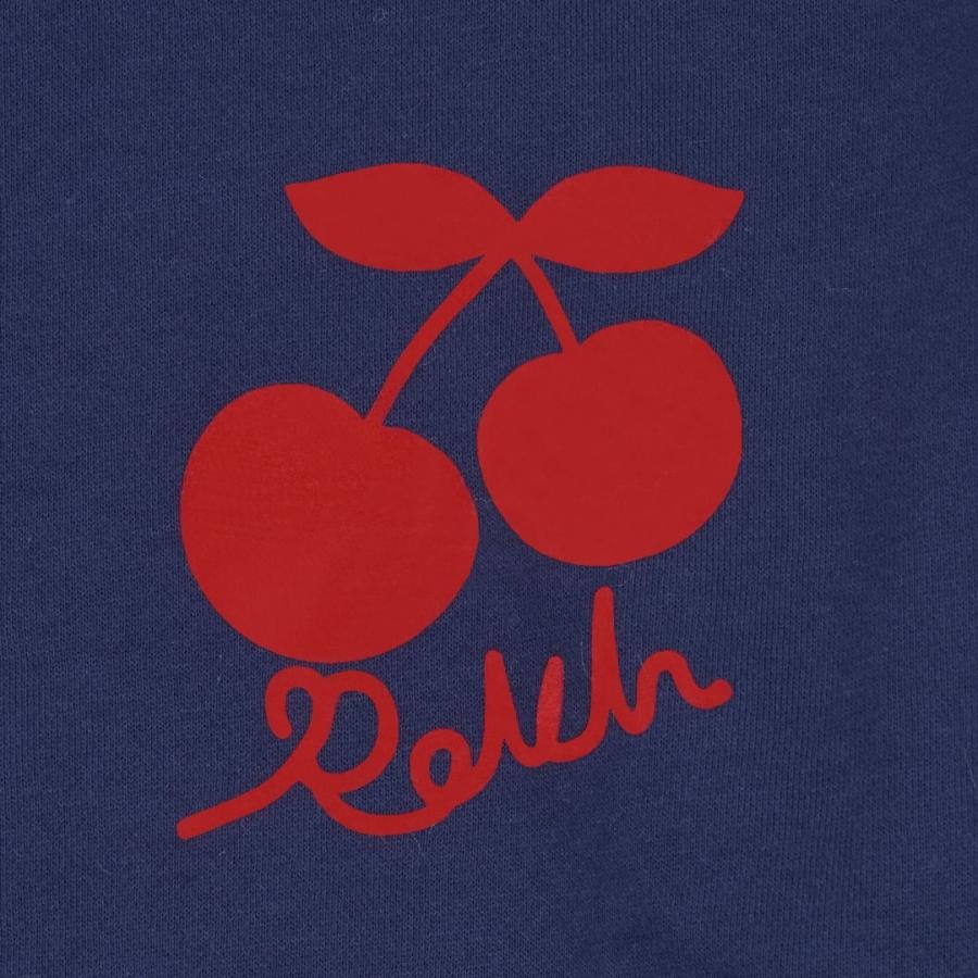 Rokh / CHERRY EMBLEM JUMPER NAVY S