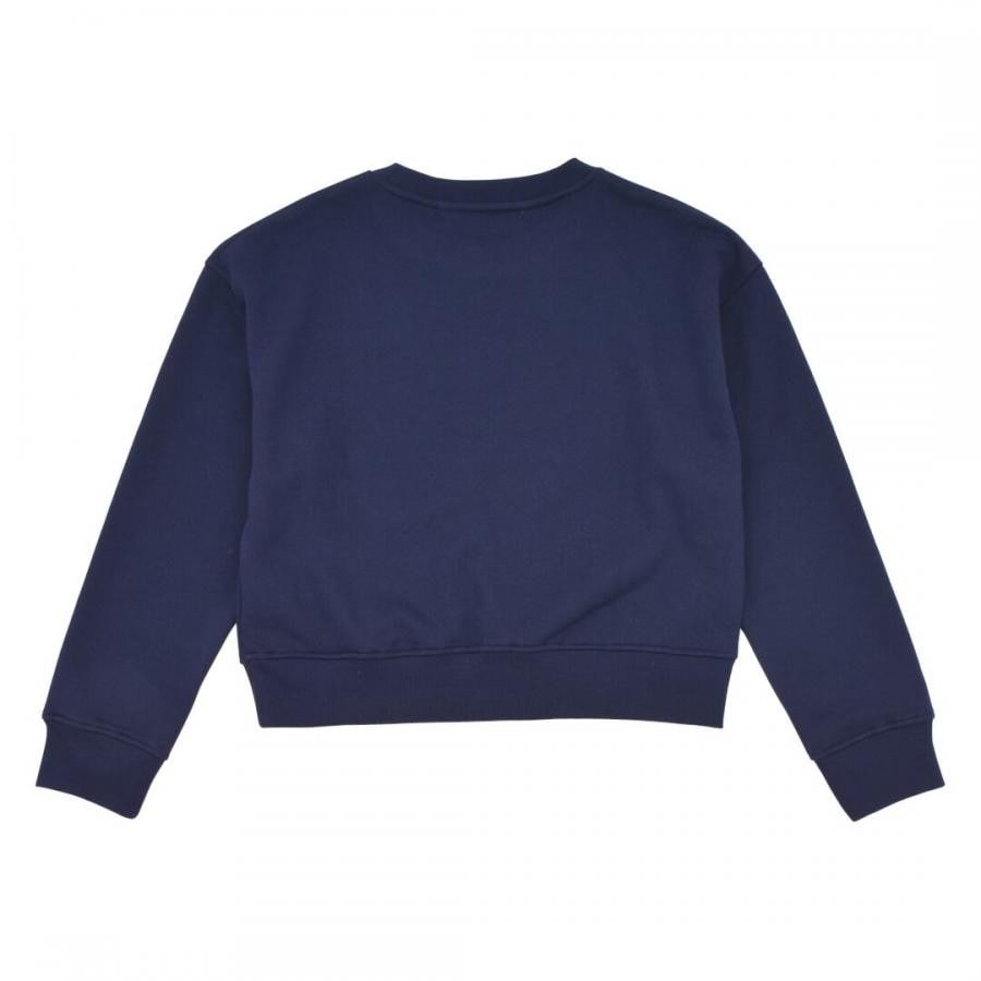 Rokh / CHERRY EMBLEM JUMPER NAVY S