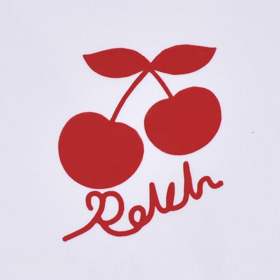 Rokh / CHERRY EMBLEM JUMPER NAVY S